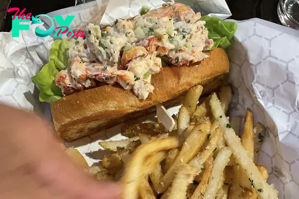 Crab Sandwich at The Rocker in Palisades