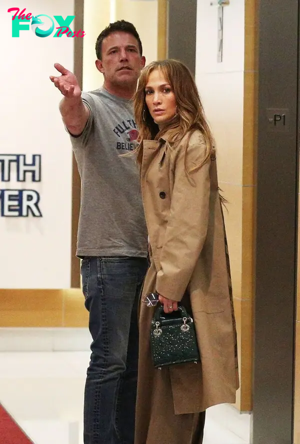 Jennifer Lopez and Ben Affleck