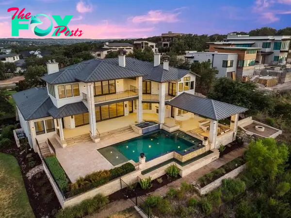 Panoramic lake travis views from this prime waterfront home in spicewood listed at 6 million 38