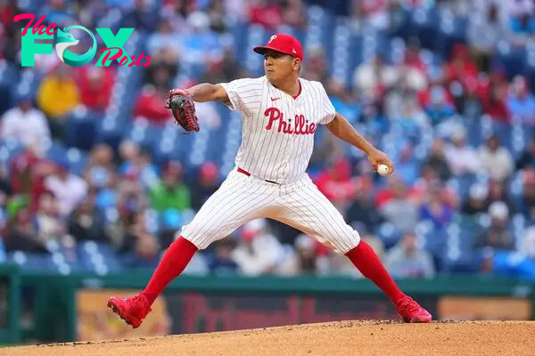 The Phillies left-hander is the first pitcher with a 9-0 record and an ERA under 1.50 since Juan Marichal in 1966.