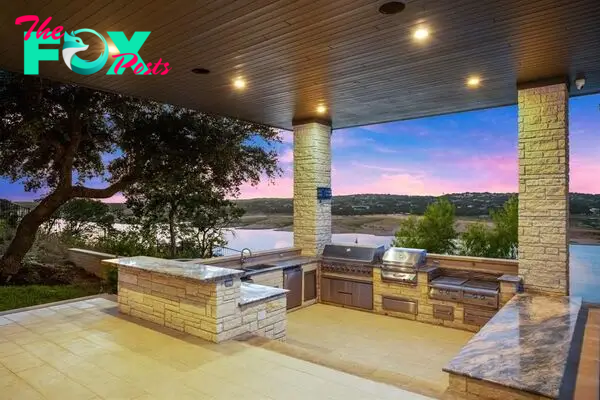 Panoramic lake travis views from this prime waterfront home in spicewood listed at 6 million 32