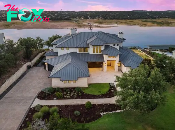 Panoramic lake travis views from this prime waterfront home in spicewood listed at 6 million 36