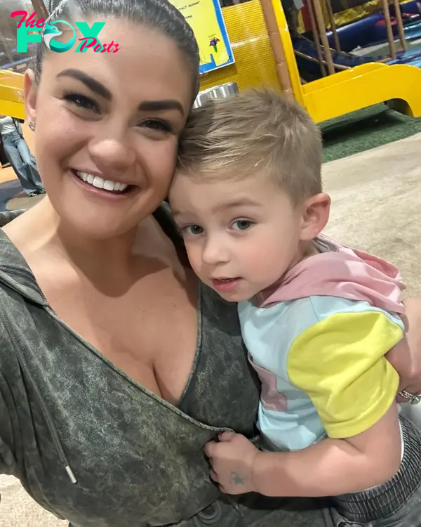 Brittany Cartwright and son