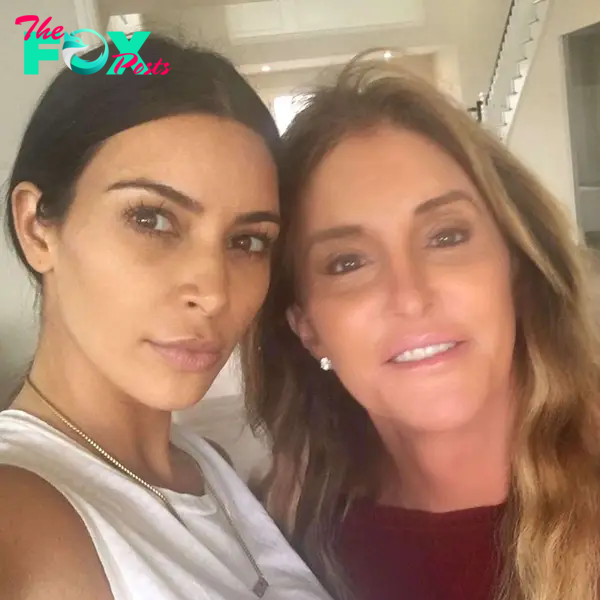Kim Kardashian and Caitlyn Jenner
