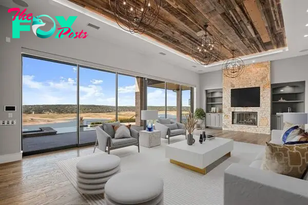 Panoramic lake travis views from this prime waterfront home in spicewood listed at 6 million 9