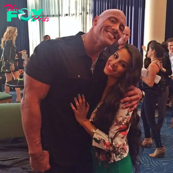 Yay! Lilly finally got to meet her future husband Dwayne Johnson! | The ...