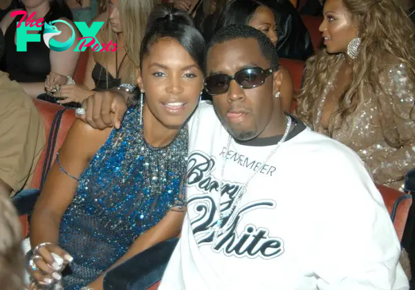 Kim Porter and Sean P. Diddy Combs