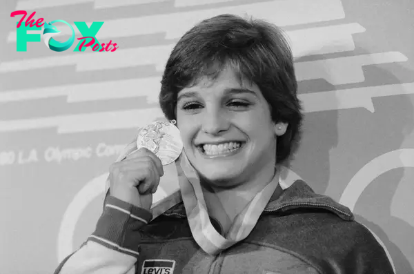 Mary Lou Retton smiling in a throwback photo