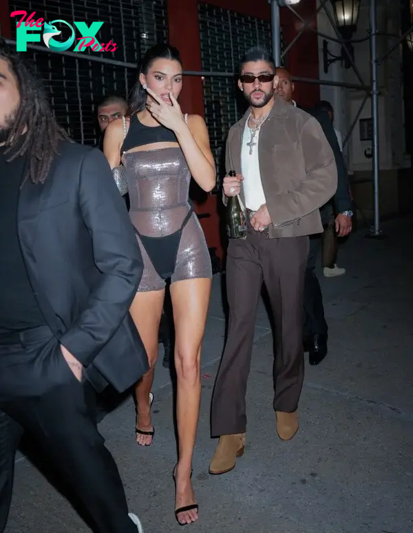 Kendall Jenner and Bad Bunny