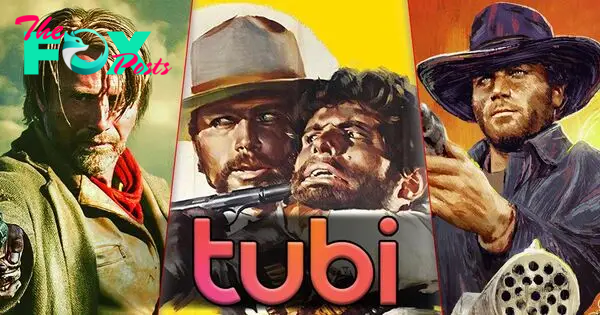 Split image of The Salvation, The mercenary, and Django on Tubi