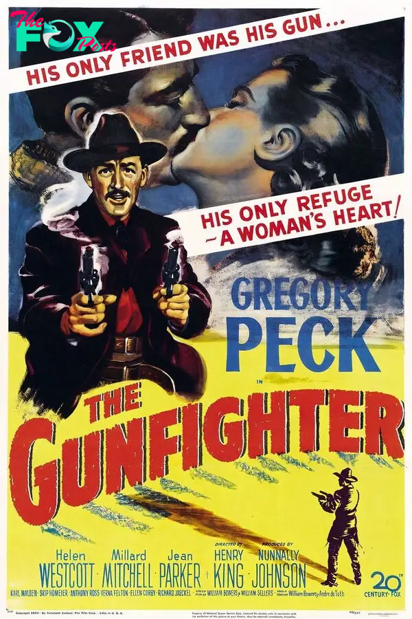 The Gunfighter 1950 poster