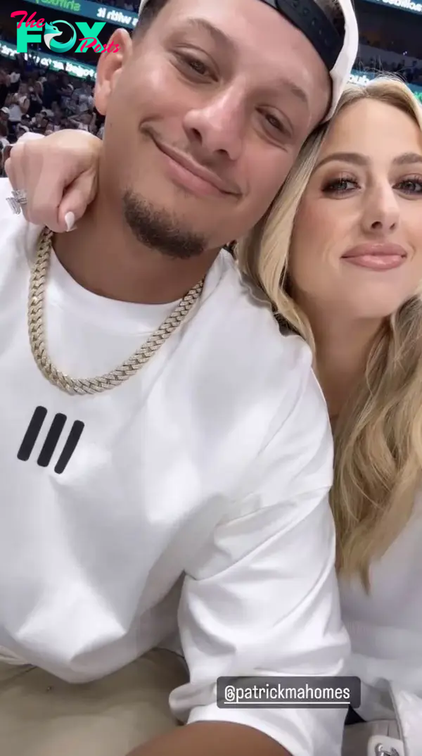 Patrick Mahomes and Brittany Mahomes