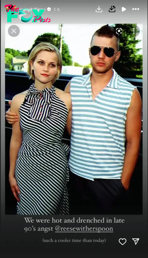 Ryan Phillippe and Reese Witherspoon