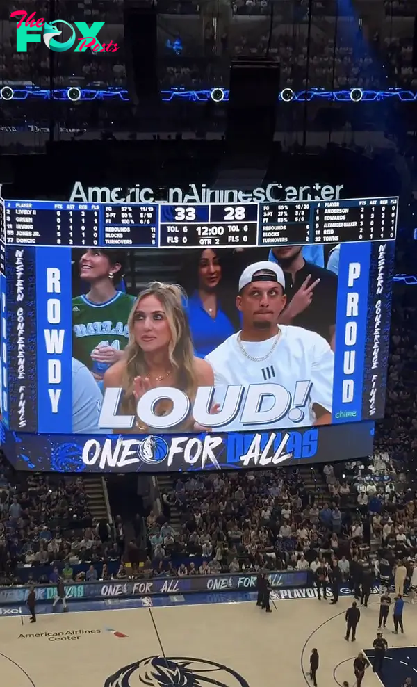 Patrick Mahomes and Brittany Mahomes