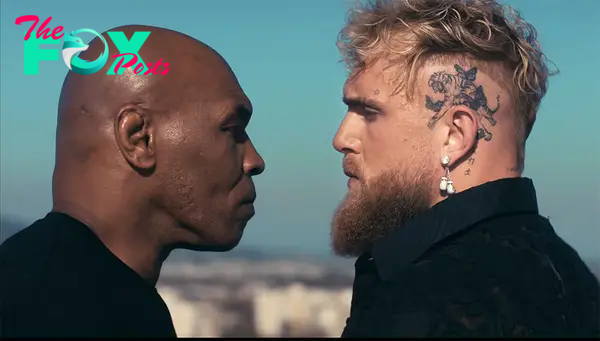 Mike Tyson and Jake Paul