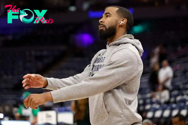 As he continues to manage a muscle injury, point guard Conley is once more reported as questionable for the Minnesota Timberwolves today.