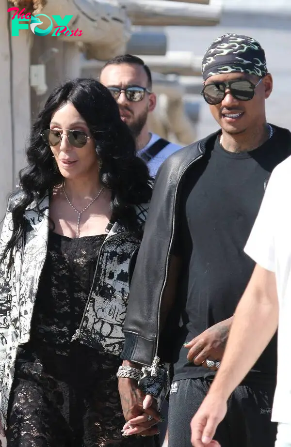 Cher and Alexander 'AE' Edwards.