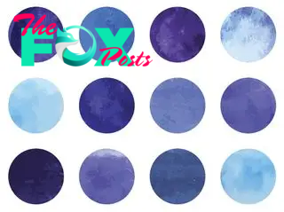 Are the dots blue or purple? Your experience with colors can alter how you perceive them.