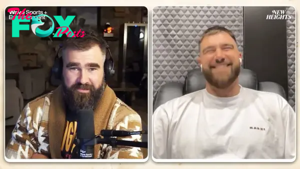 Jason Kelce and Travis Kelce