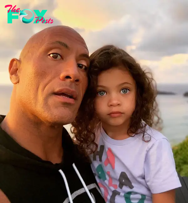 Dwayne Johnson / The Rock and Jasmine Johnson