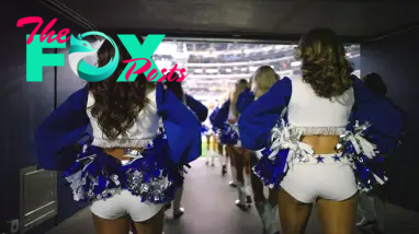 A scene from America's Sweethearts, a Netflix docuseries on the Dallas Cowboys cheerleaders