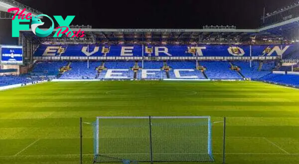 General view before the FA Premier League match between Everton FC and Liverpool FC, the 239th Merseyside Derby, at Goodison Park. (Pic by David Rawcliffe/Propaganda)