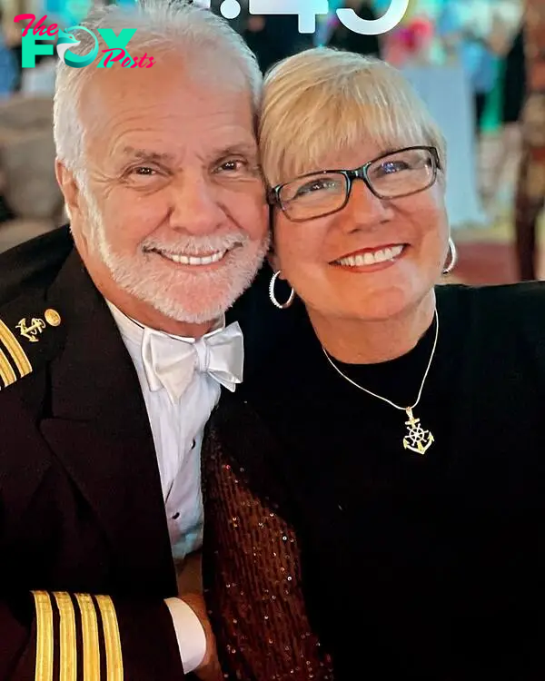 Captain Lee Rosbach and wife Mary Anne