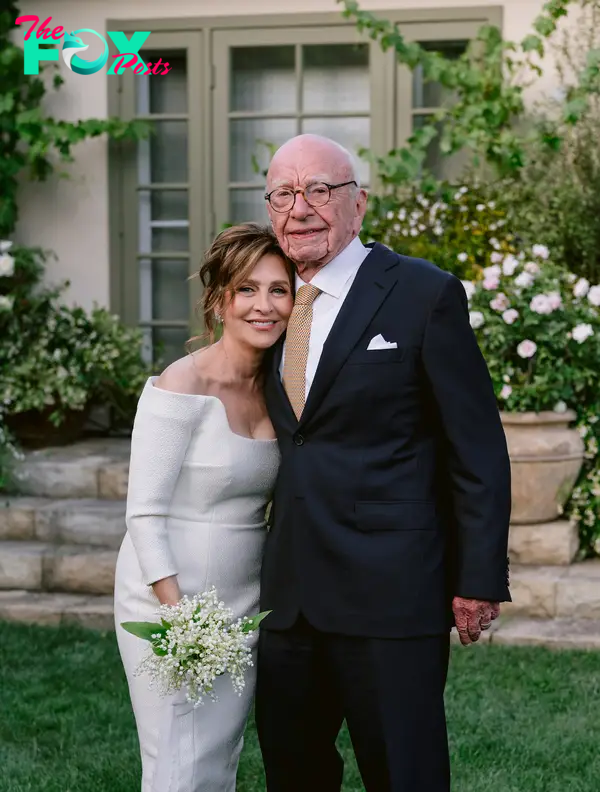 Rupert Murdoch and Elena Zhukova 