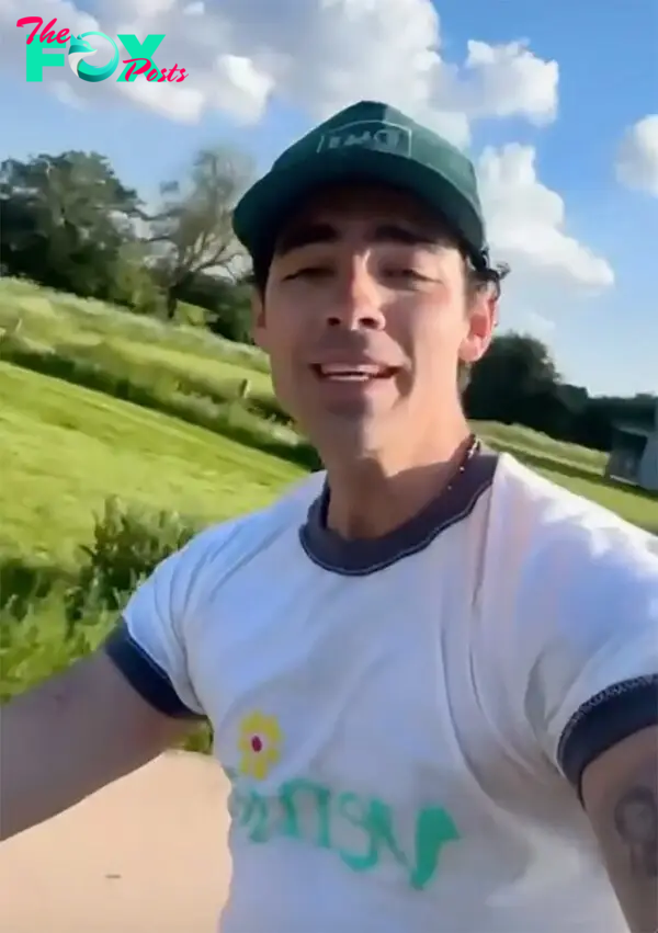 Joe Jonas Tiktok screenshot