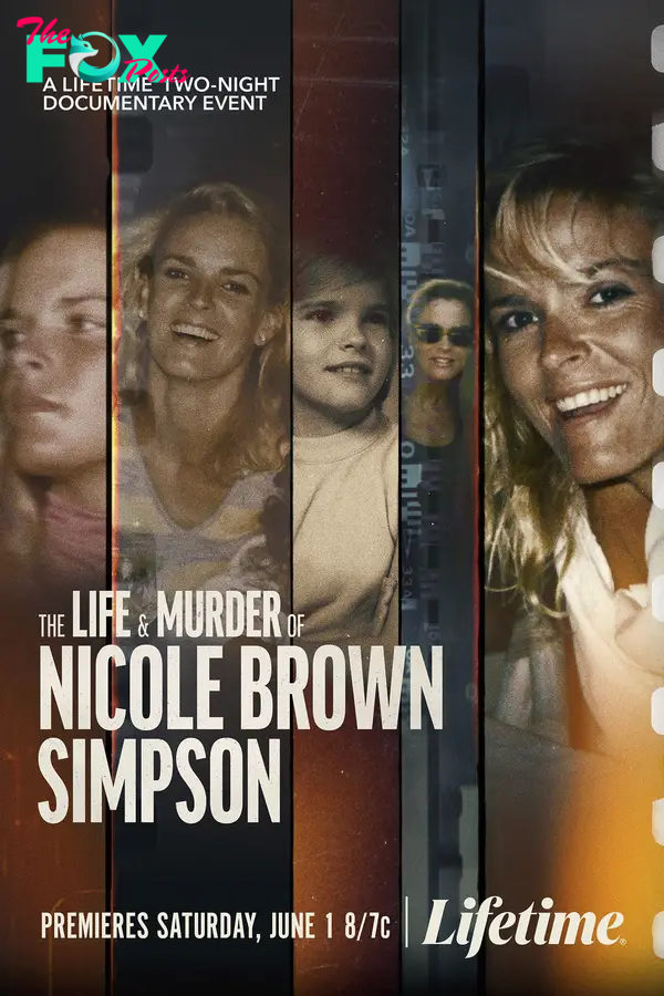 promotional art for "The Life & Murder of Nicole Brown Simpson"