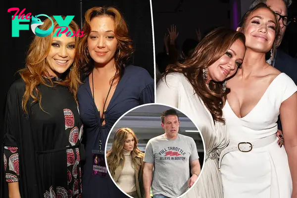 Jennifer Lopez, Leah Remini, Ben Affleck