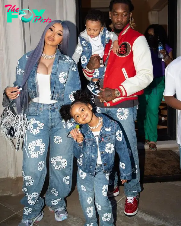 Cardi B's kids each have their own Christmas tree after Offset breakup