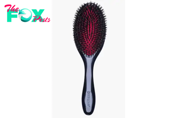 A boar bristle hairbrush