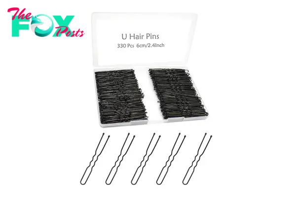 U-shaped hair pins