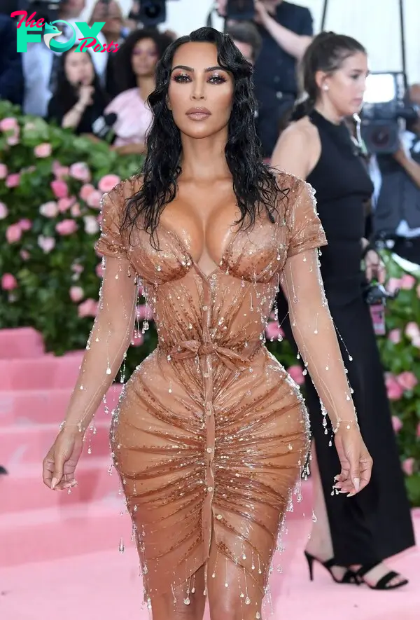 Kim Kardashian at the 2019 Met Gala. 