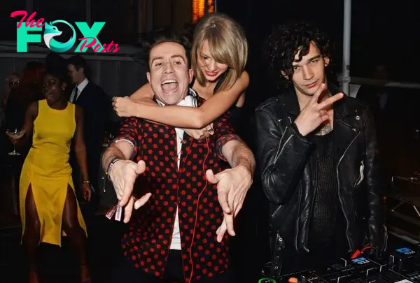 Matty Healy and Taylor Swift