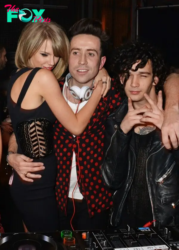 Matty Healy and Taylor Swift