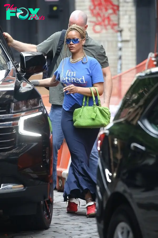 Rihanna and A$AP Rocky in NYC