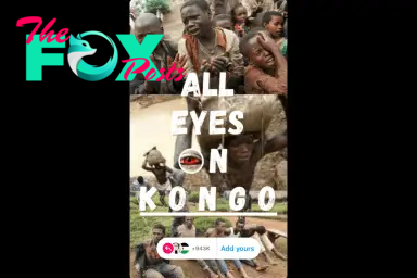 All Eyes on Kongo Instagram Screenshot