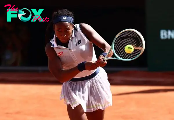 World number three Gauff was defeated in straight sets by top seed Iga Swiatek, a three-time winner at Roland-Garros.