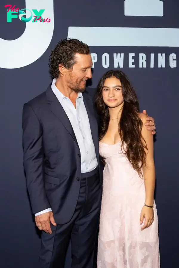 Matthew McConaughey and daughter Vida