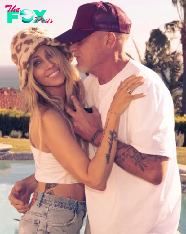 Tish Cyrus and Dominic Purcell 