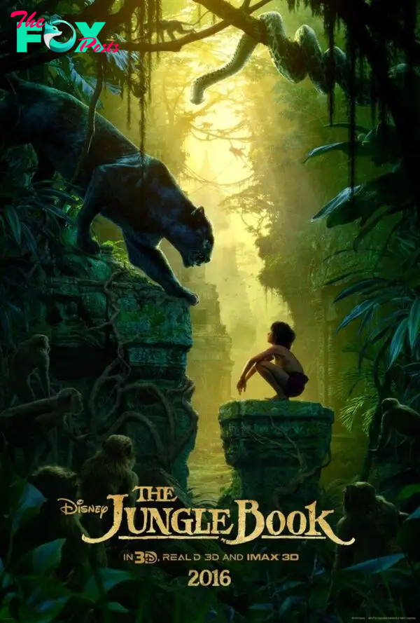 The Jungle Book 2016 poster