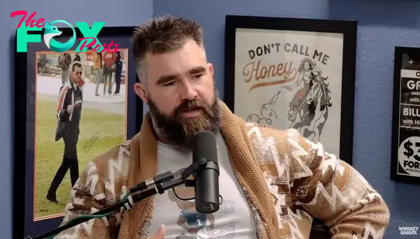 Jason Kelce on the "Whiskey Ginger" podcast
