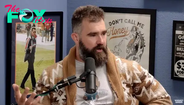 Jason Kelce speaking
