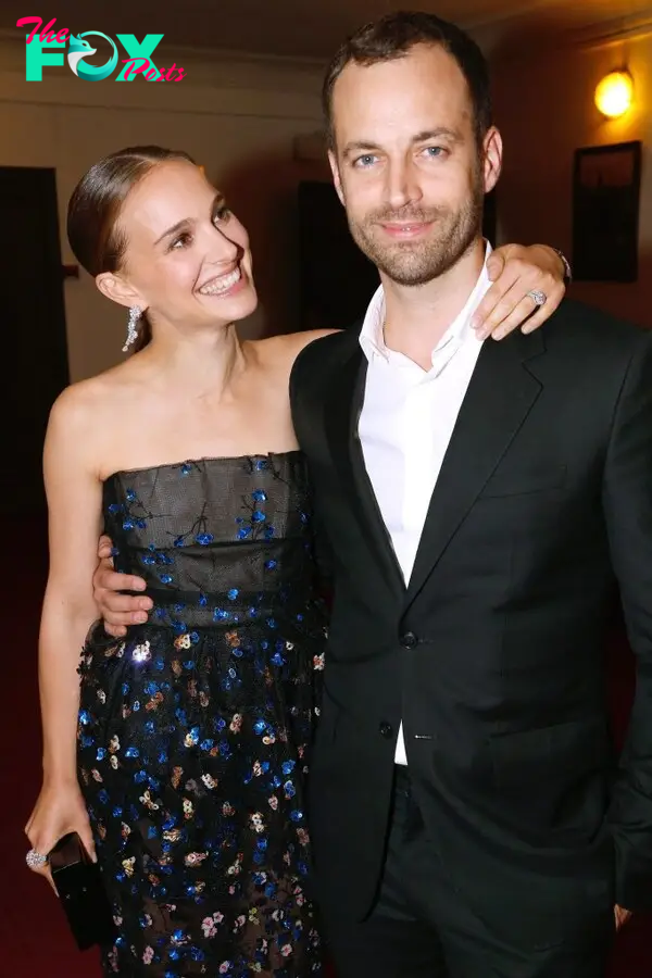 Natalie Portma and Benjamin Millepied in 2013. 