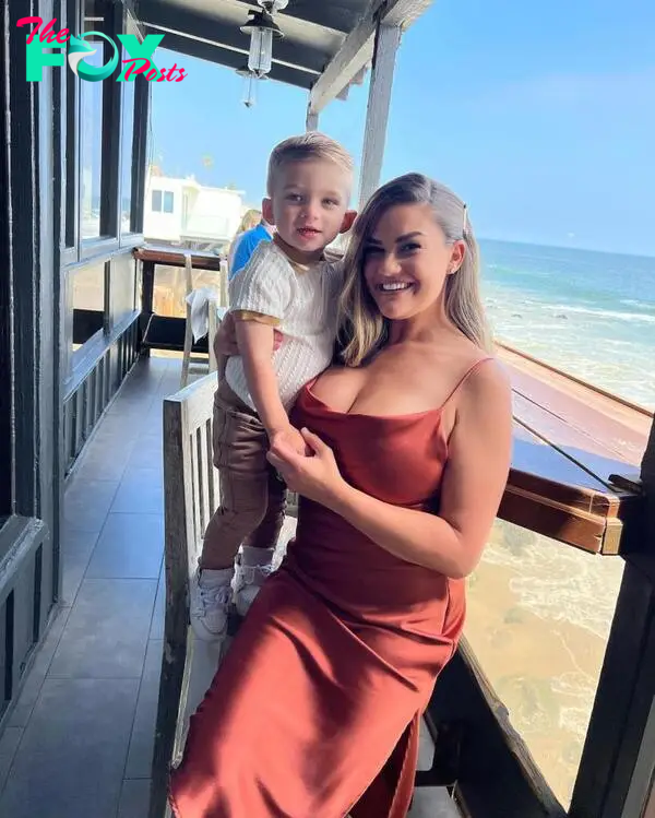 Brittany Cartwright and son