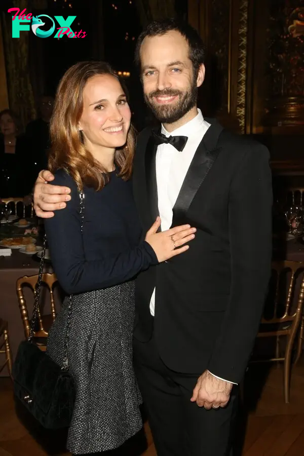 Natalie Portman and Benjamin Millepied in 2015. 