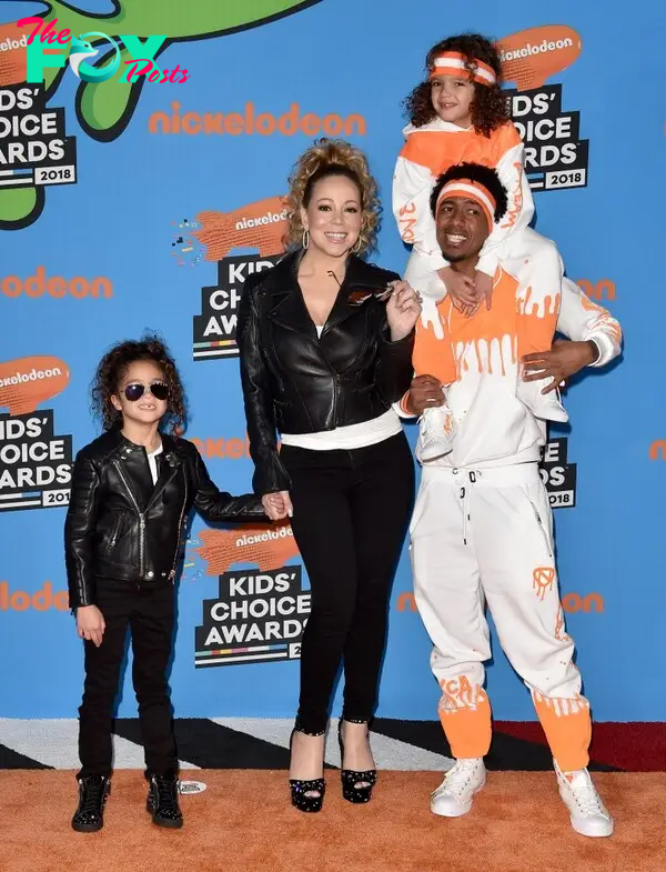 Nick Cannon, Mariah Carey and twins