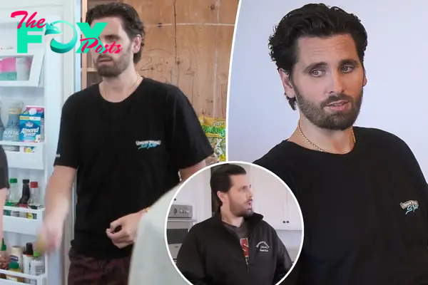 Scott Disick split image.